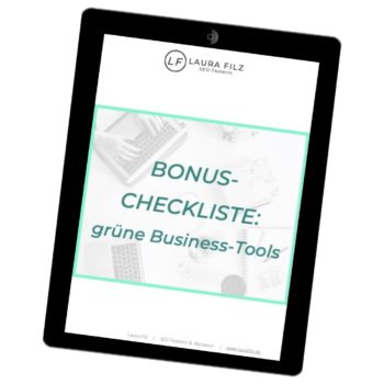 Bonus 2: Checkliste grüne Business-Tools